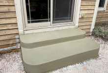 Concrete steps, Racine, WI