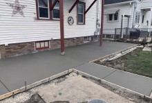 Concrete patio – Racine, WI
