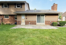 Mount Pleasant home prior to concrete patio installation