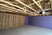 24' x 26' Detached 2.5 Car Garage with Hip Roof – Interior