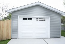 16' x 20' Detached 1 Car Garage with 8' Walls